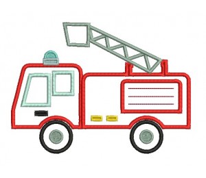 Stickdatei - Feuerwehr Auto Appli